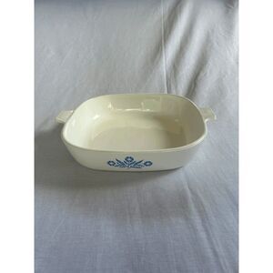 Corning Ware Blue Cornflower 1 Quart Casserole Baking Dish, No Lid